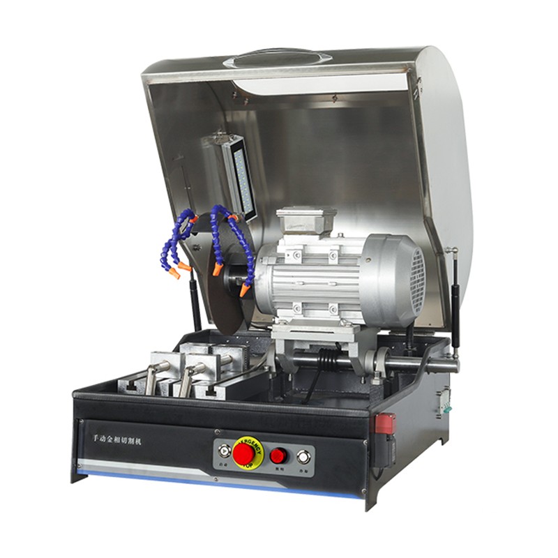 Meaisín Gearradh Beachtais Sampla Miotalagrafaíochta Lámhleabhar Sraith Q / Sraith SQ