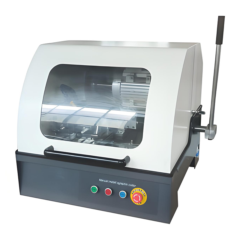 Meaisín Gearradh Beachtais Sampla Miotalagrafaíochta Lámhleabhar Sraith Q / Sraith SQ