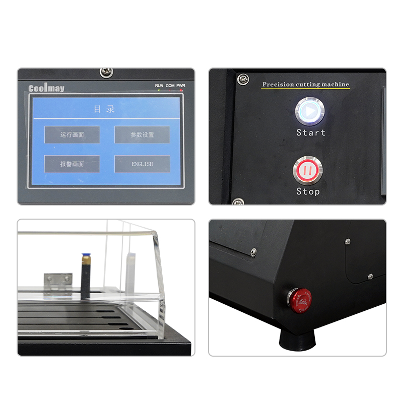 Meaisín Gearradh Pláta Beachtais Metallographic PBQ-200